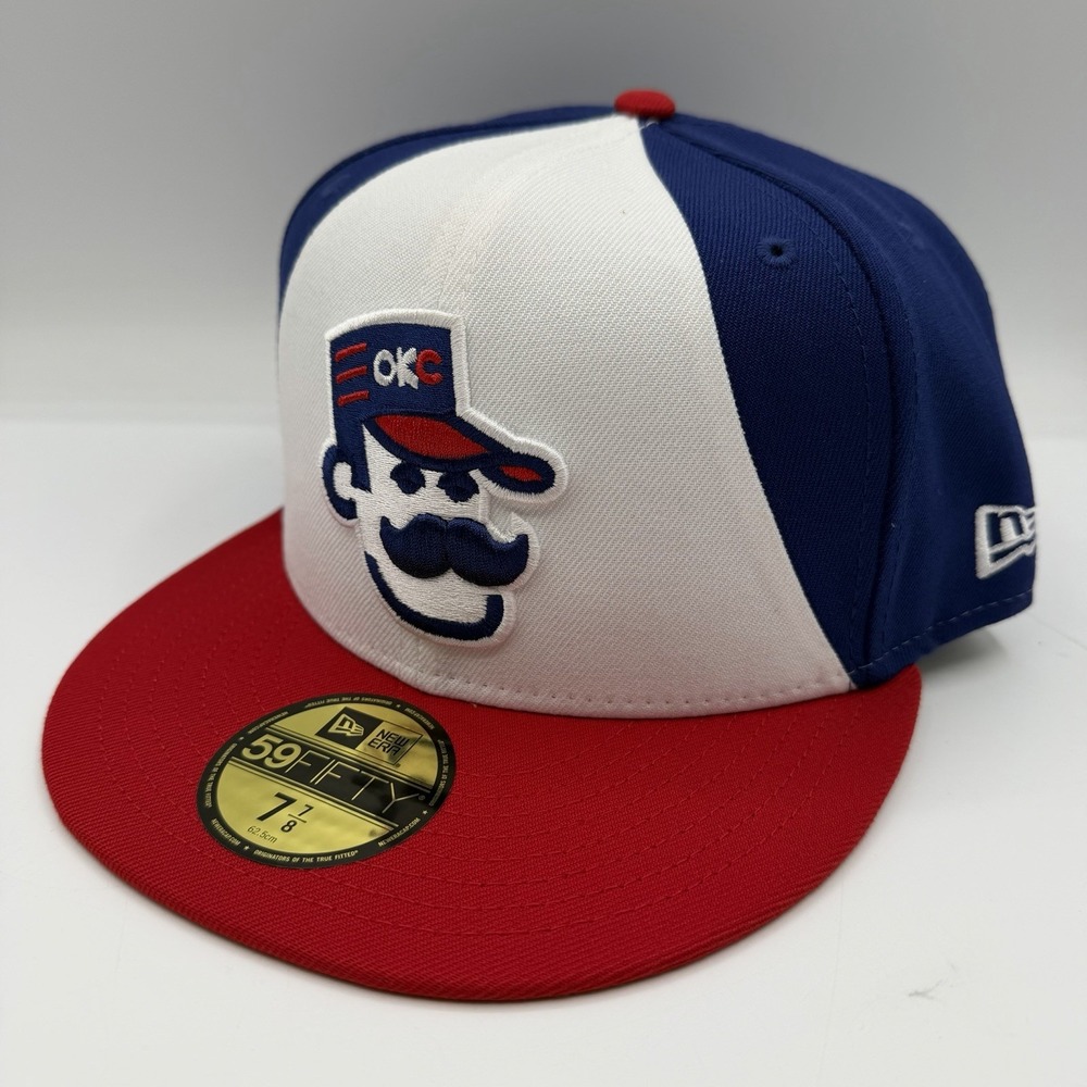 New Era 59Fifty Oklahoma City‎ 89ers Abner Mascot Hat Cap 7 7/8 Fitted MILB OKC